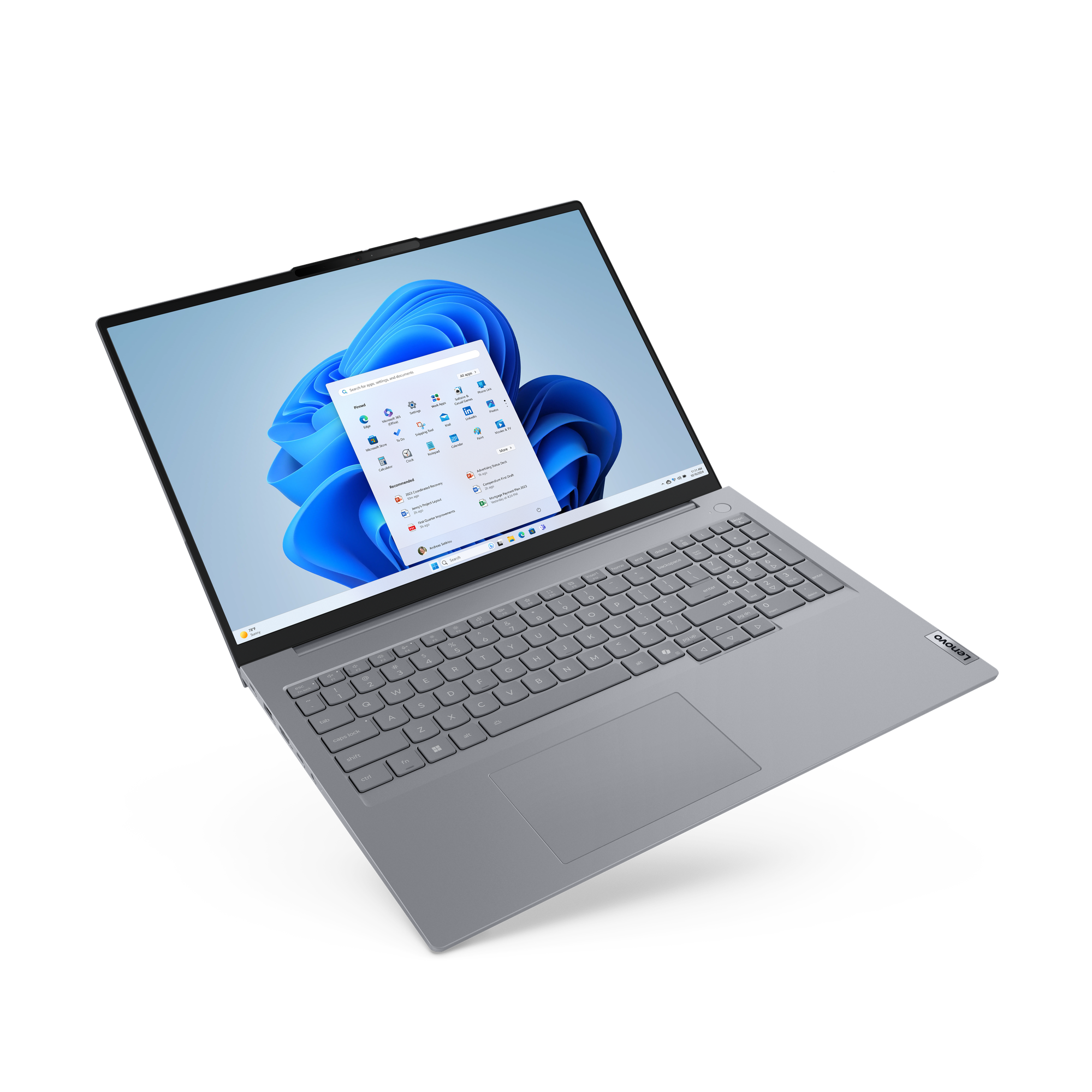 Ноутбук Lenovo ThinkBook 16 (21SK002NUE) G8 IAL 16" WUXGA (1920x1200) IPS 300N, Ultra 7 255H, 1x16GB DDR5-5600, 512GB SSD M.2, Intel Arc 140T, WiFi6E