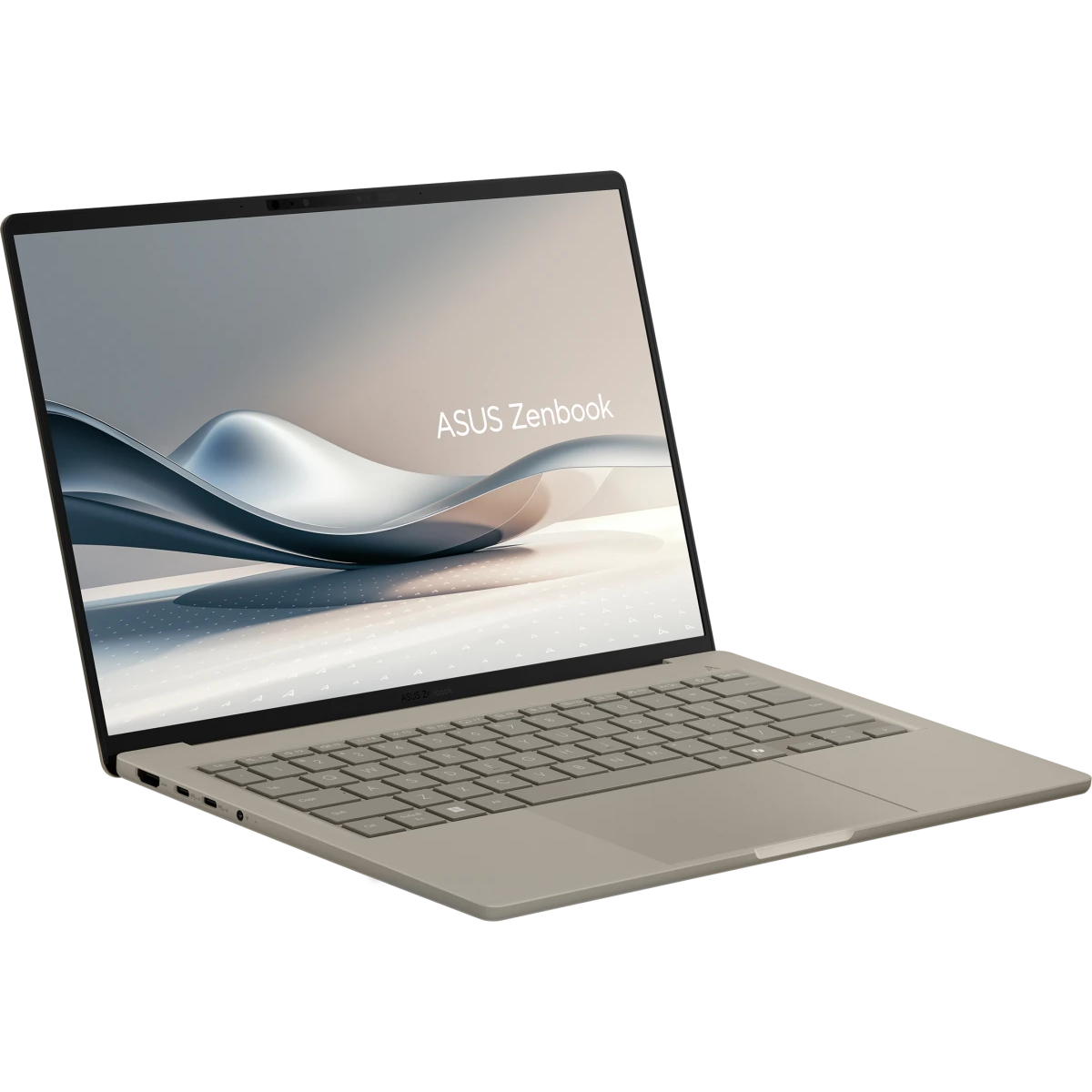 Ноутбук Asus Zenbook A14 UX3407QA-QD556W (90NB1501-M012H0-Win11H)Snapdragon X X1-26-100 16Gb SSD512Gb Qualcomm Adreno 14" OLED WUXGA (1920x1200) beige