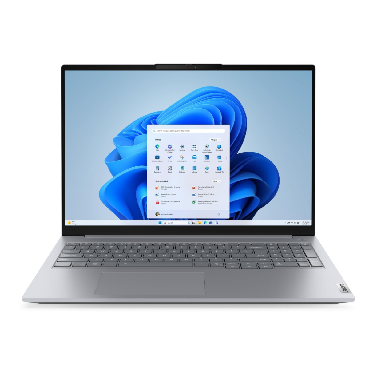 Ноутбук Lenovo ThinkBook 16 G8 IRL (21SHA001CD) Core 5 220H/16Gb/512Gb/Win11Home