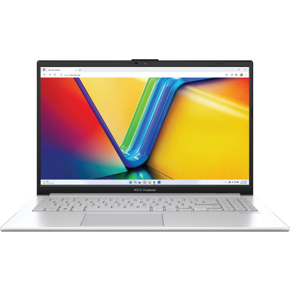 Ноутбук Asus Vivobook Go 15 E1504FA-BQ4328 (90NB0ZR1-M077D0) Ryzen 5 40 16Gb SSD512Gb AMD Radeon 610M 15.6" IPS FHD (1920x1080) без ОС silver WiFi BT