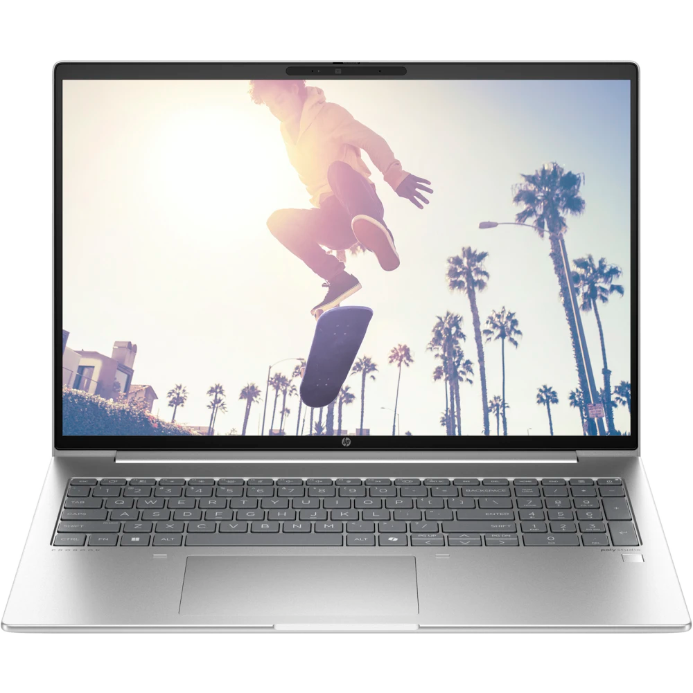 Ноутбук HP ProBook 460 G11 (B49ZPPT/16GB) Core Ultra 7 155U 16Gb SSD512Gb Intel Graphics 16" IPS WUXGA (1920x1200) FreeDOS silver WiFi BT Cam Bag