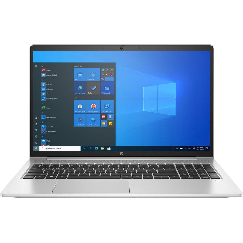 Ноутбук HP ProBook 455 G8 (45N85ES-16G) 15.6" IPS FHD AMD Ryzen 5 5600U/8Gb+8Gb/512Gb SSD/VGA int/FP/noOS/silver
