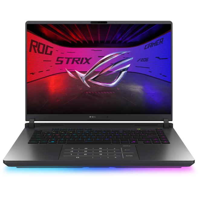 Ноутбук ASUS ROG Strix G16 G615JMR-AS74 (90NR0LB1-M000M0-Win11) i7-14650HX 16Gb SSD 1Tb NVIDIA RTX 5060 8Gb 16 WUXGA IPS 90Вт*ч (ENG) KBD RUENG Серый