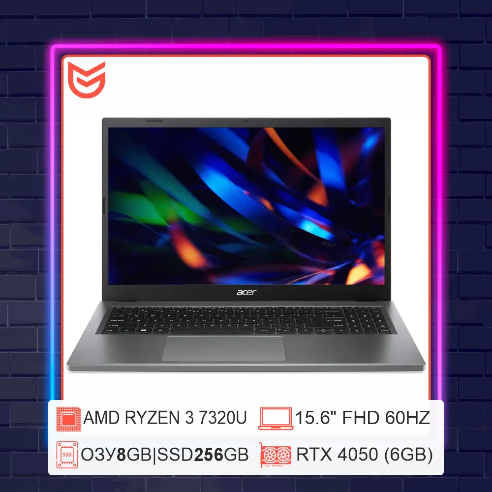 15.6" Ноутбук Acer Ноутбук Acer Extensa 15EX215-23