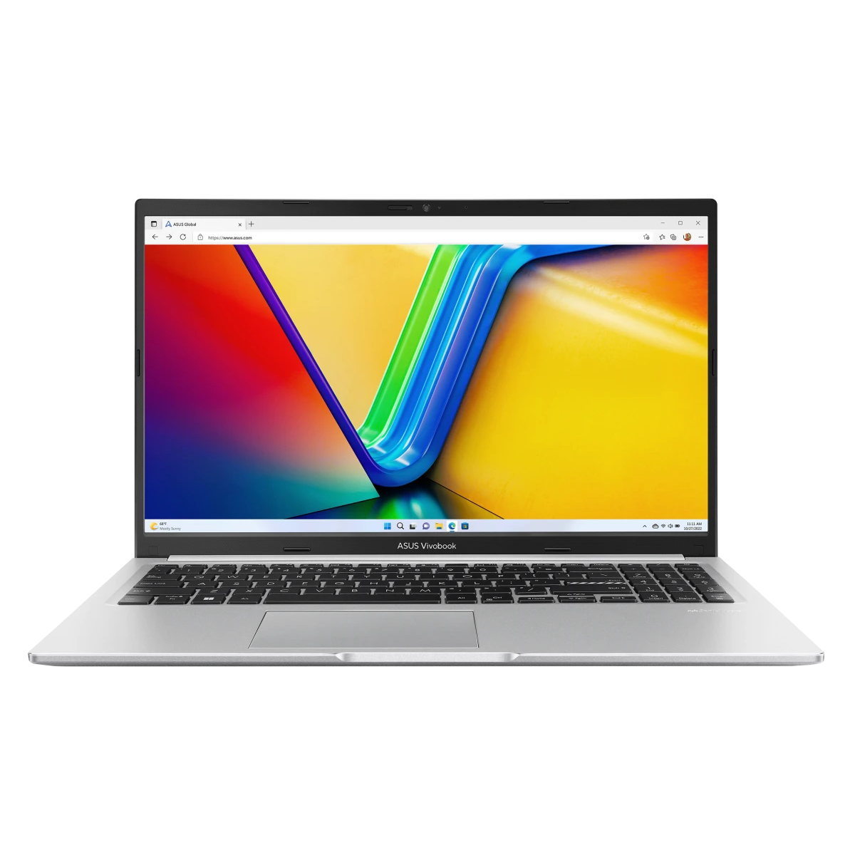 Ноутбук ASUS VivoBook X1502VA-BQ1384 (90NB10T2-M01YV0) Silver 15.6" FHD i5 13420H/16Gb/SSD512Gb/noOS