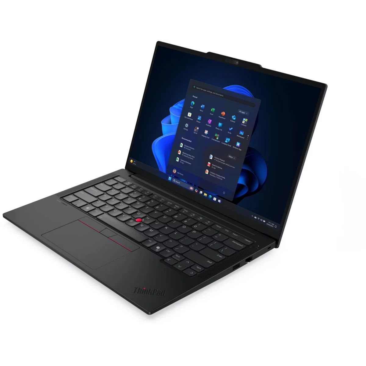 Ноутбук Lenovo ThinkPad E14 G7 (21SX001TGQ) 14" WUXGA IPS, Intel Core Ultra 7 255H, 16Gb, 512Gb SSD, FHD Cam+IR, 3 Cell 48Whr, no OS