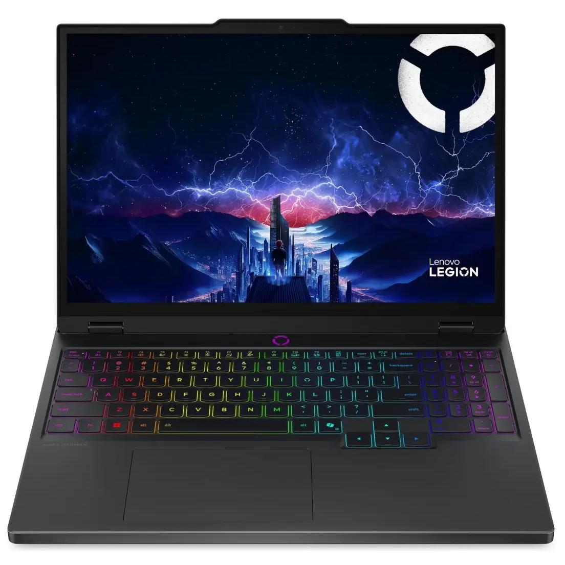 Ноутбук Lenovo Legion 5 15IRX10 (83LY00HTLK-Win11) i9-14900HX 32Gb SSD 1Tb NVIDIA RTX 5070 8Gb 15,1 WQXGA OLED Cam 80Вт*ч (ENG SL) KBD RUENG Черный