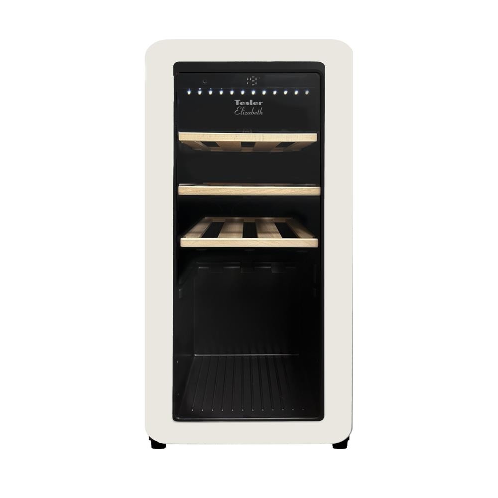 Винный шкаф TESLER CWC-188 Ivory LD