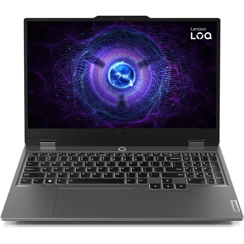 Ноутбук Lenovo LOQ 15IRX9 i5-13450HX (83DV01CGRK) 16Gb SSD 512Gb NVIDIA RTX 4050 6Gb 15,6 FHD IPS Cam 60Вт*ч No OS Серый