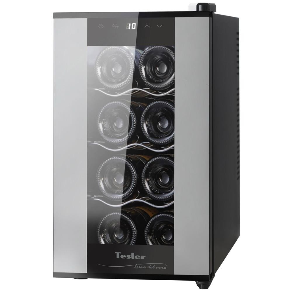 Винный шкаф TESLER WCV-080 Silver