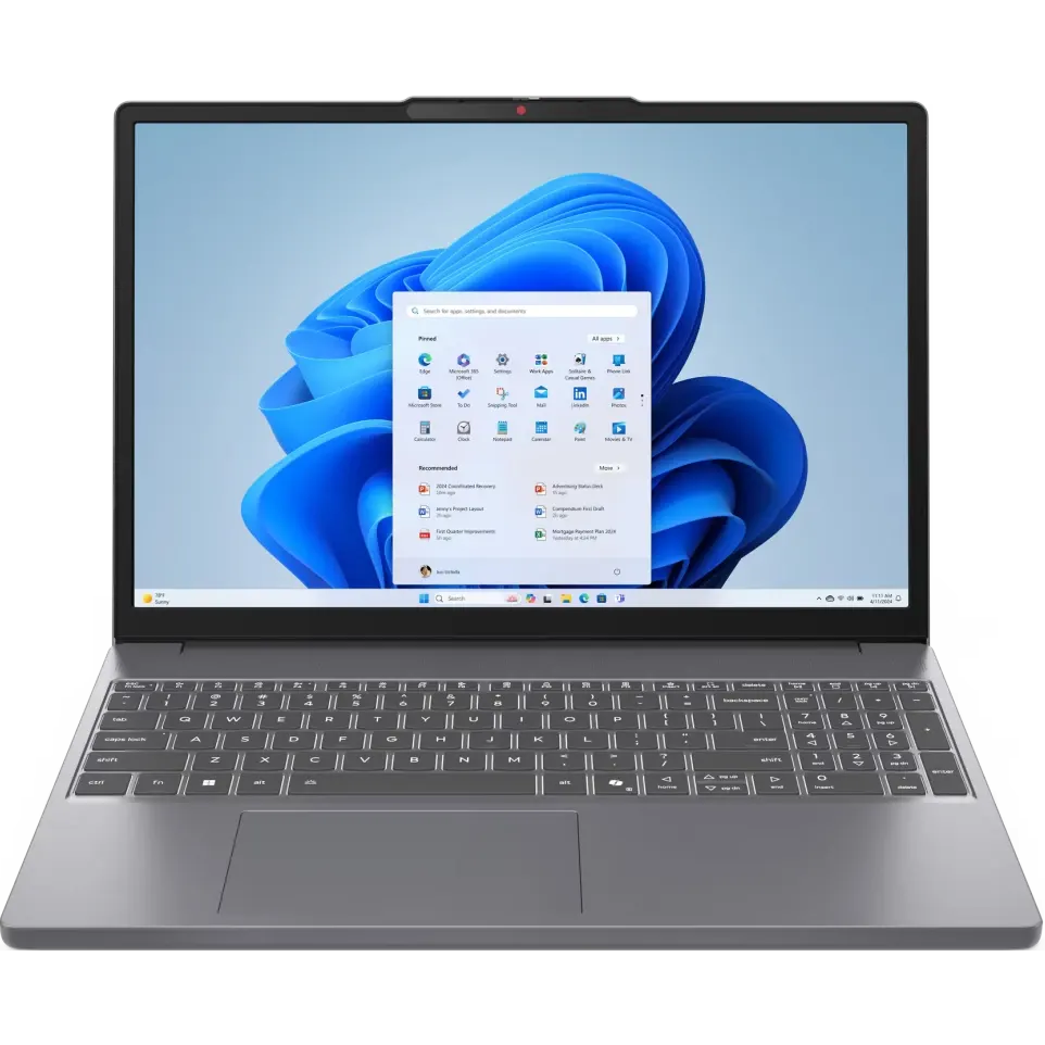 Ноутбук Lenovo IdeaPad Slim 3 15IRH10 (83K100YTFU) 15.3" WUXGA 1920x1200/Intel Core i7 13620H/16 Gb/512 Gb SSD/Intel UHD Graphics/No OS/серый/1.59 кг