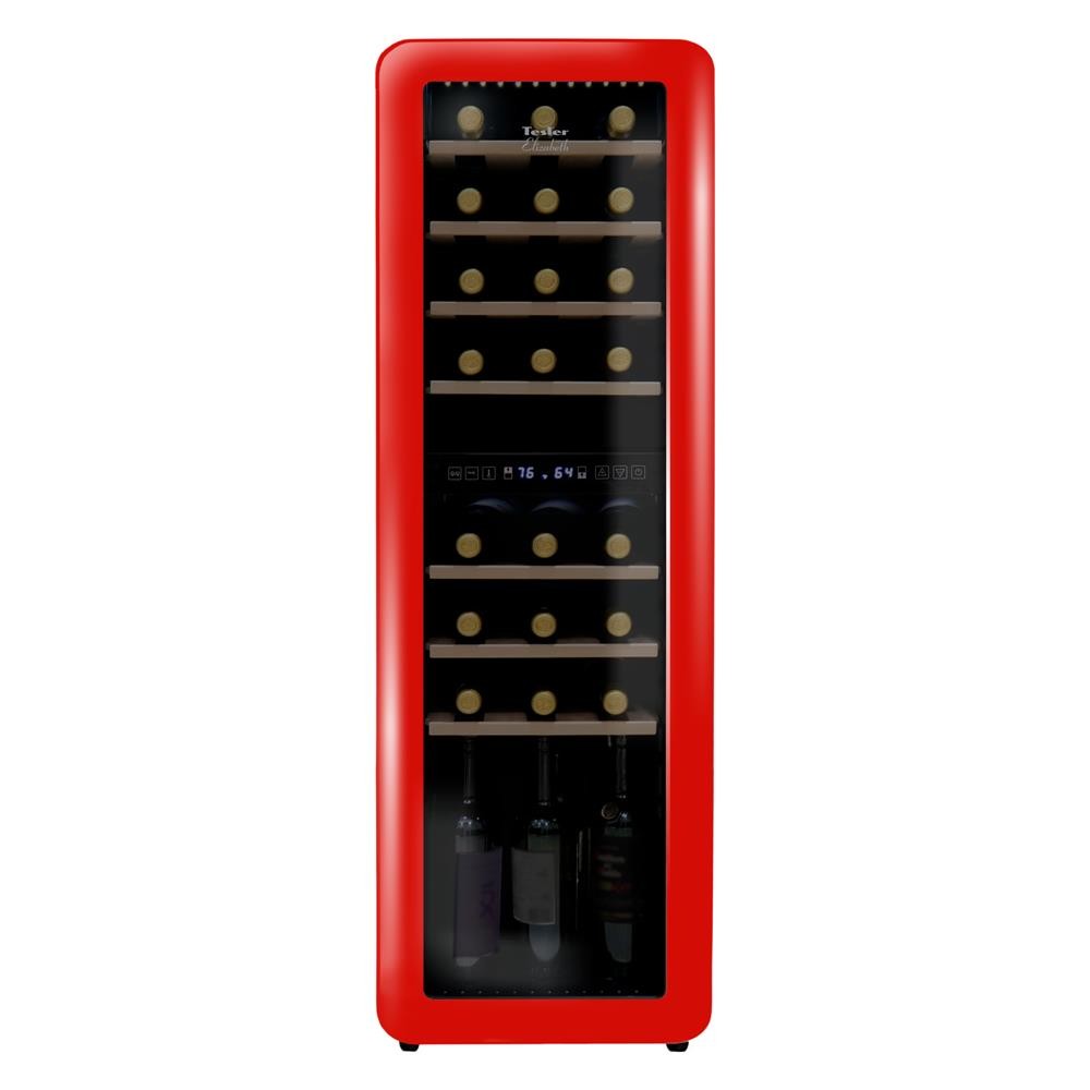 Винный шкаф TESLER CWC-308 Ruby Red