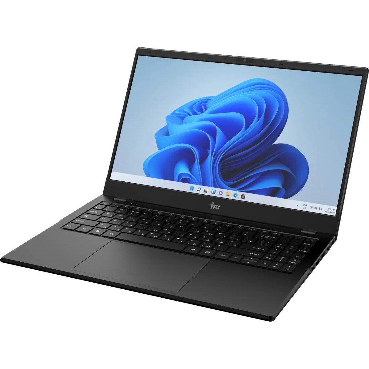 Ноутбук iRU Planio 15ING (2059105) 15.6", IPS, Intel N100 0.8ГГц, 4 ядра, 8ГБ 512ГБ SSD, Intel Iris Xe graphics, Windows 11 Professional, черный