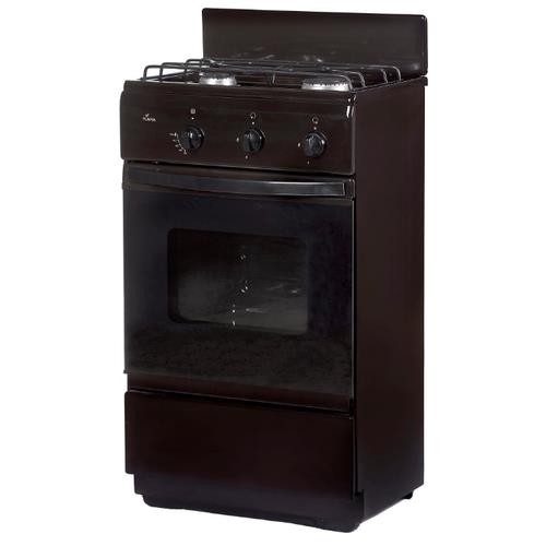 Плита Flama CG 3202 B коричневый реш.сталь