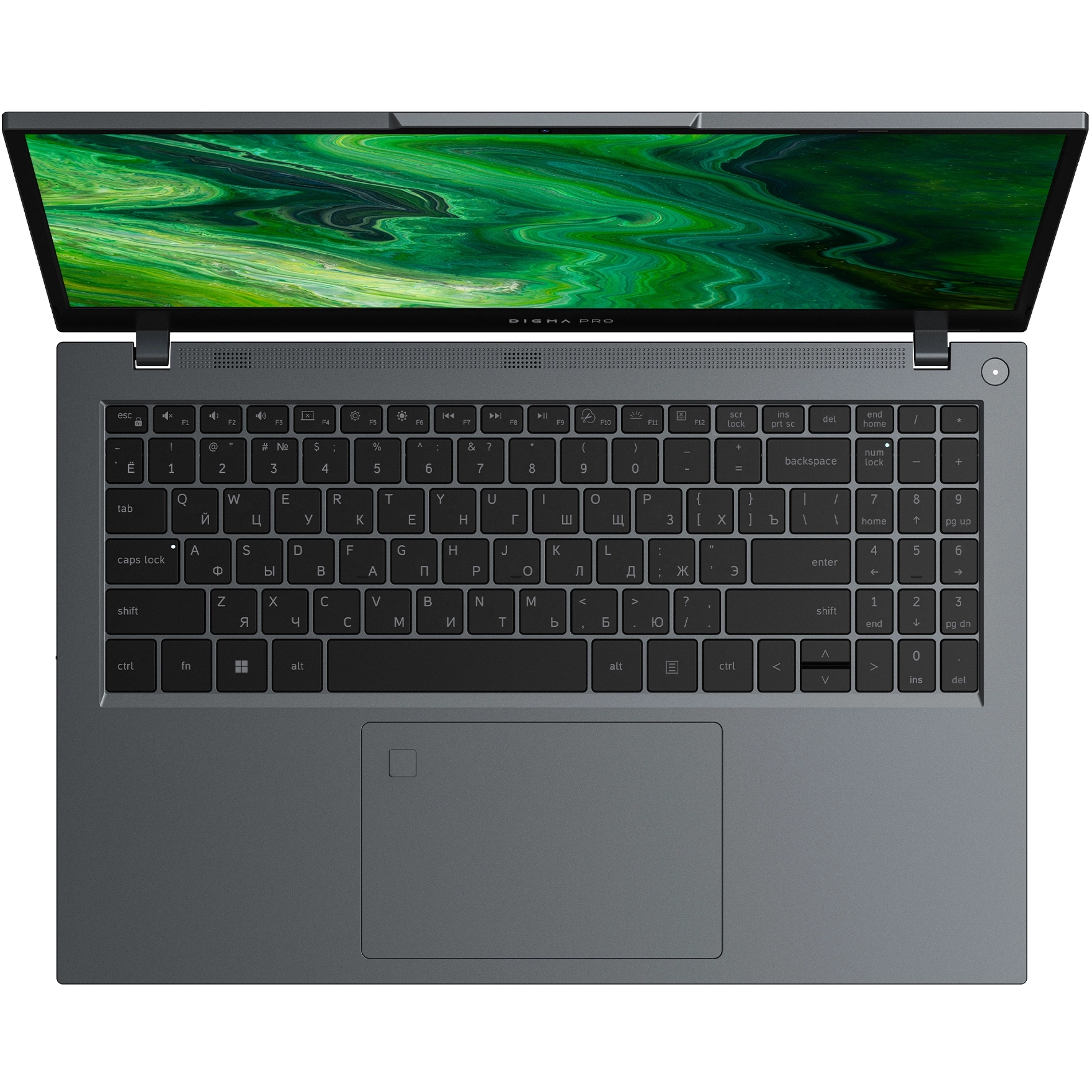 Ноутбук Digma Pro Fortis M DN15P7-ADXW05 Core i7 1355U 16Gb SSD512Gb Intel UHD Graphics 15.6" IPS FHD (1920x1080) Wind 11 Pro grey WiFi BT Cam