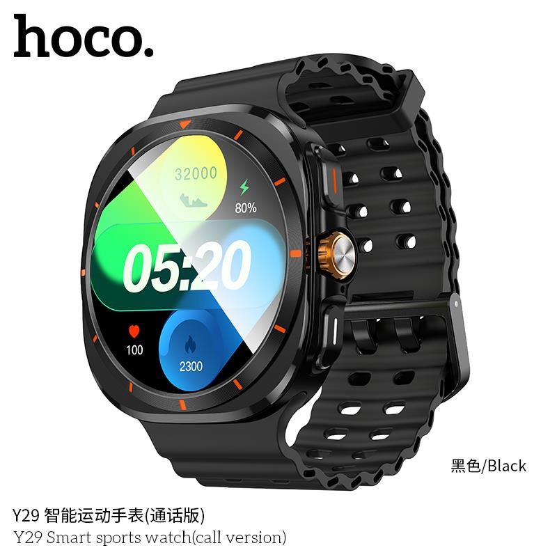 Smart-часы HOCO Y29 Smart sports watchcall version черный