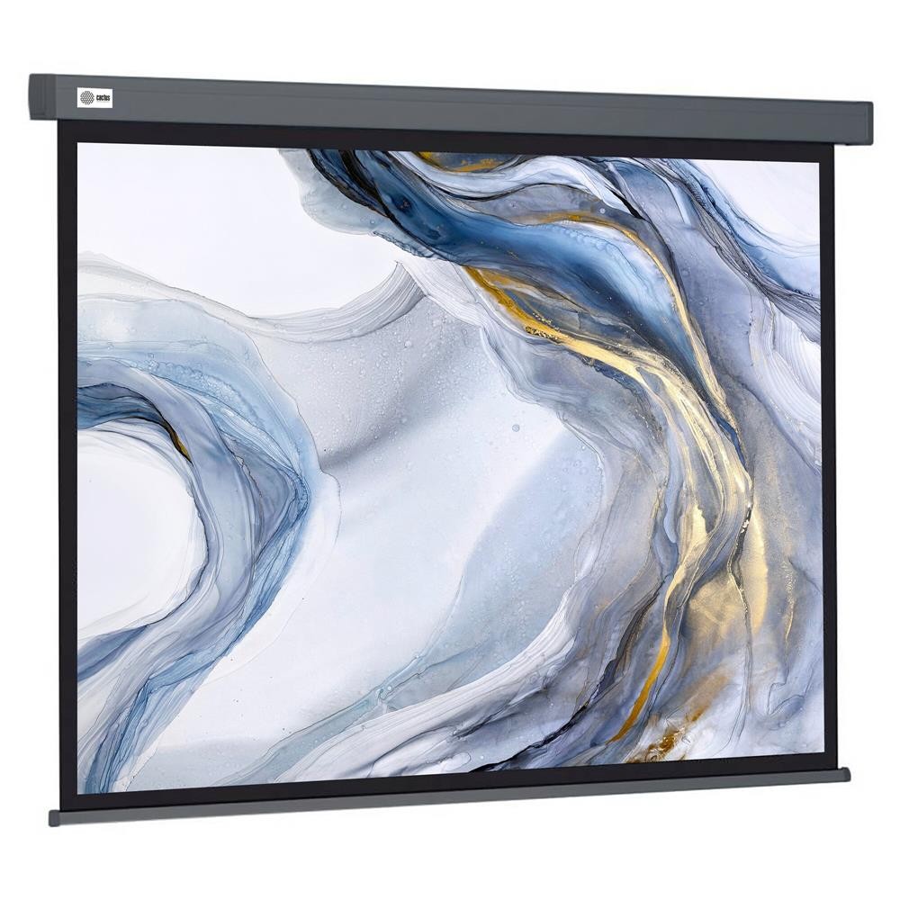 Экран Cactus CS-PSW-128X170-SG Wallscreen настенно-потолочный рулонный серый