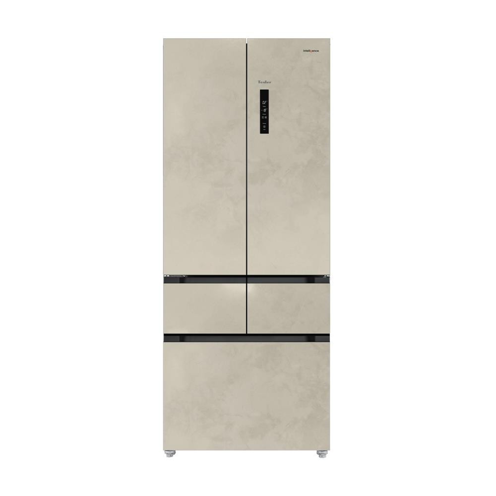 Холодильник TESLER RFD-427BI Marble beige