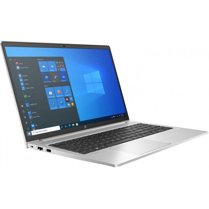 Ноутбук HP ProBook 455 G8 (45N85ES-16G) 15.6" IPS FHD AMD Ryzen 5 5600U/8Gb+8Gb/512Gb SSD/VGA int/FP/noOS/silver