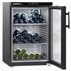 Винный шкаф Liebherr WKb 1812 Vinothek черный