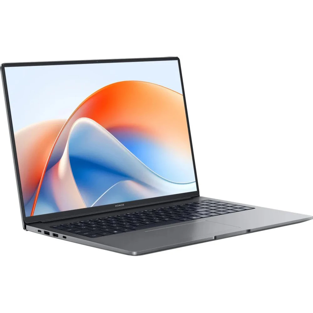 Ноутбук Honor MagicBook X16 BRG-565 (5301ALVX-Win11H) Core 5 220H 16Gb SSD512Gb Intel Graphics 16" IPS FHD+ (1920x1200) grey WiFi BT Cam