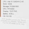 15.6" Ноутбук Lenovo LOQ 15IAX9 серый